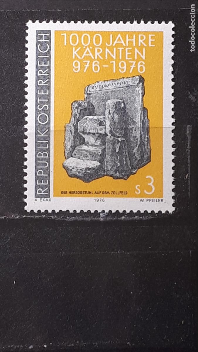 Sellos: AUSTRIA **. A&Ntilde;O 1976. Yvert. 1340 - Foto 1