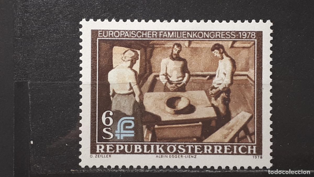 Sellos: AUSTRIA **. A&Ntilde;O 1978. Yvert. 1416 - Foto 1