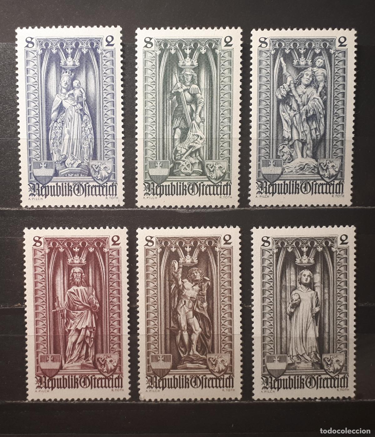 Sellos: AUSTRIA **. A&Ntilde;O 1969. Yvert. 1114/9 - Foto 1