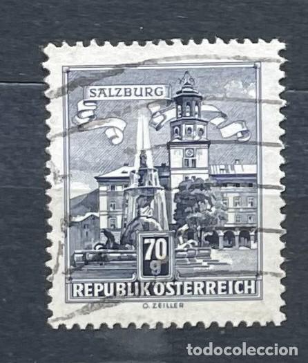 Sellos: Austria - Año 1962 - Residencia Fountain Salzburg -YT-953B - usado