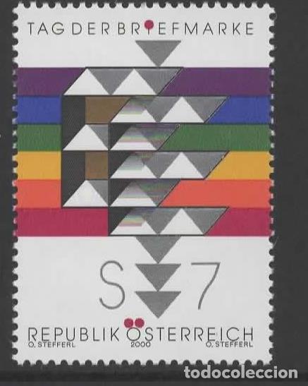 Sellos: AUSTRIA A&Ntilde;O 2000 DIA DEL SELLO STAMP DAY - Foto 1
