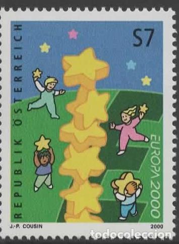 Sellos: AUSTRIA A&Ntilde;O 2000 EUROPA CEPT - Foto 1