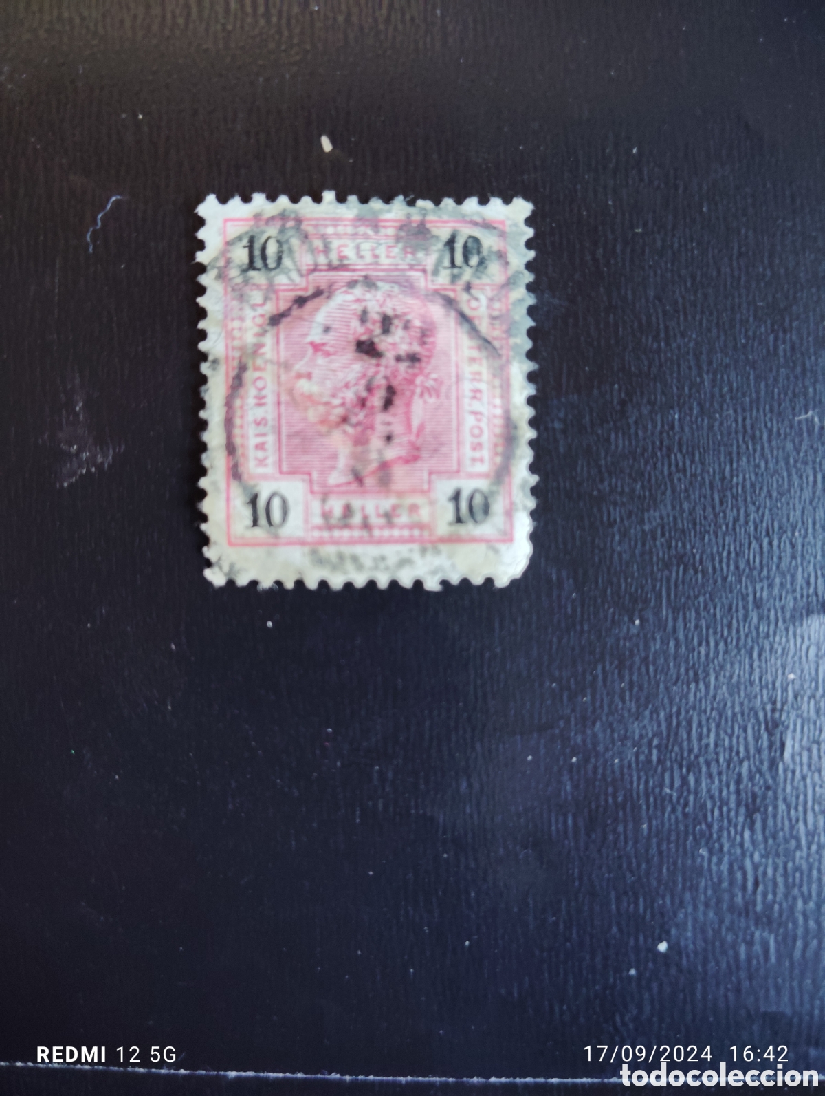 Sellos: Sello Austria 1896 10 Heller - Foto 2