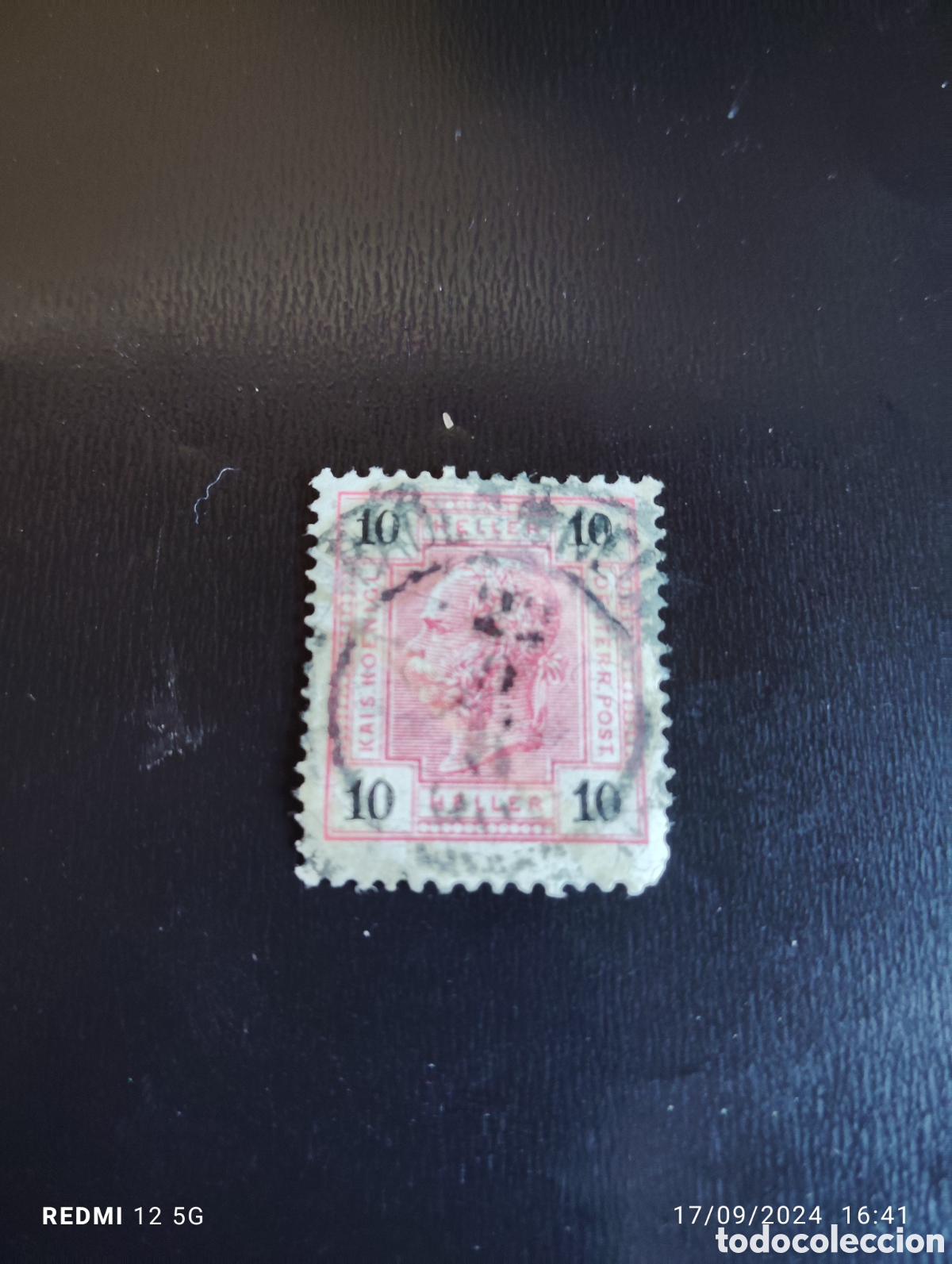 Sellos: Sello Austria 1896 10 Heller - Foto 1