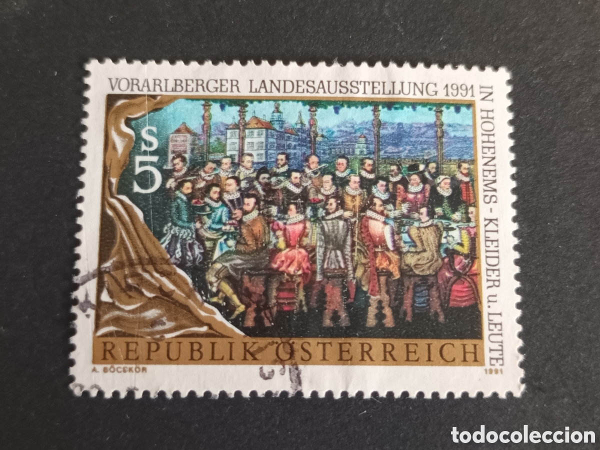 Sellos: AUSTRIA. SELLO USADO. 1991. - Foto 1