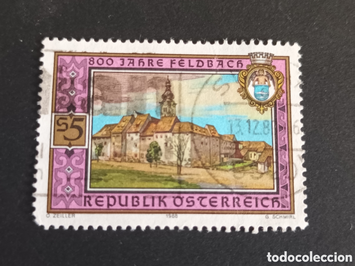 Sellos: AUSTRIA. SELLO USADO. 1988. - Foto 1