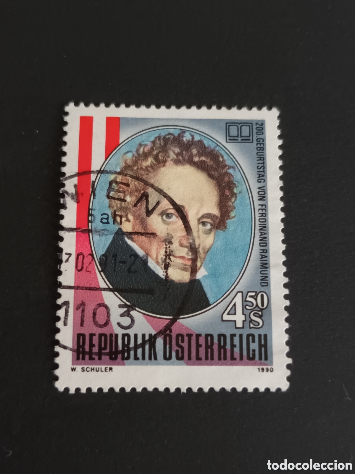 Sellos: AUSTRIA. SELLO USADO. 1990. - Foto 1