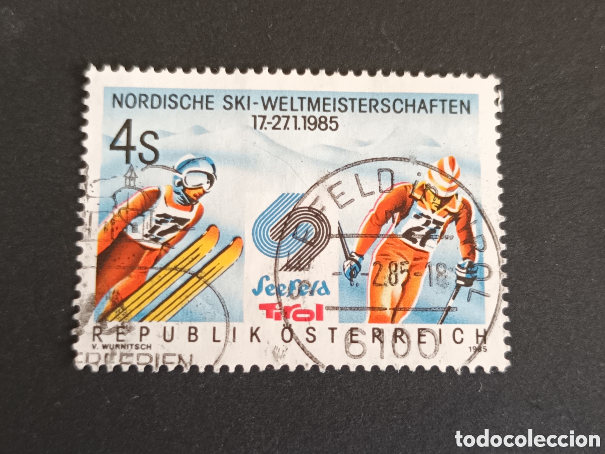 Sellos: AUSTRIA. SELLO USADO. 1985. - Foto 1