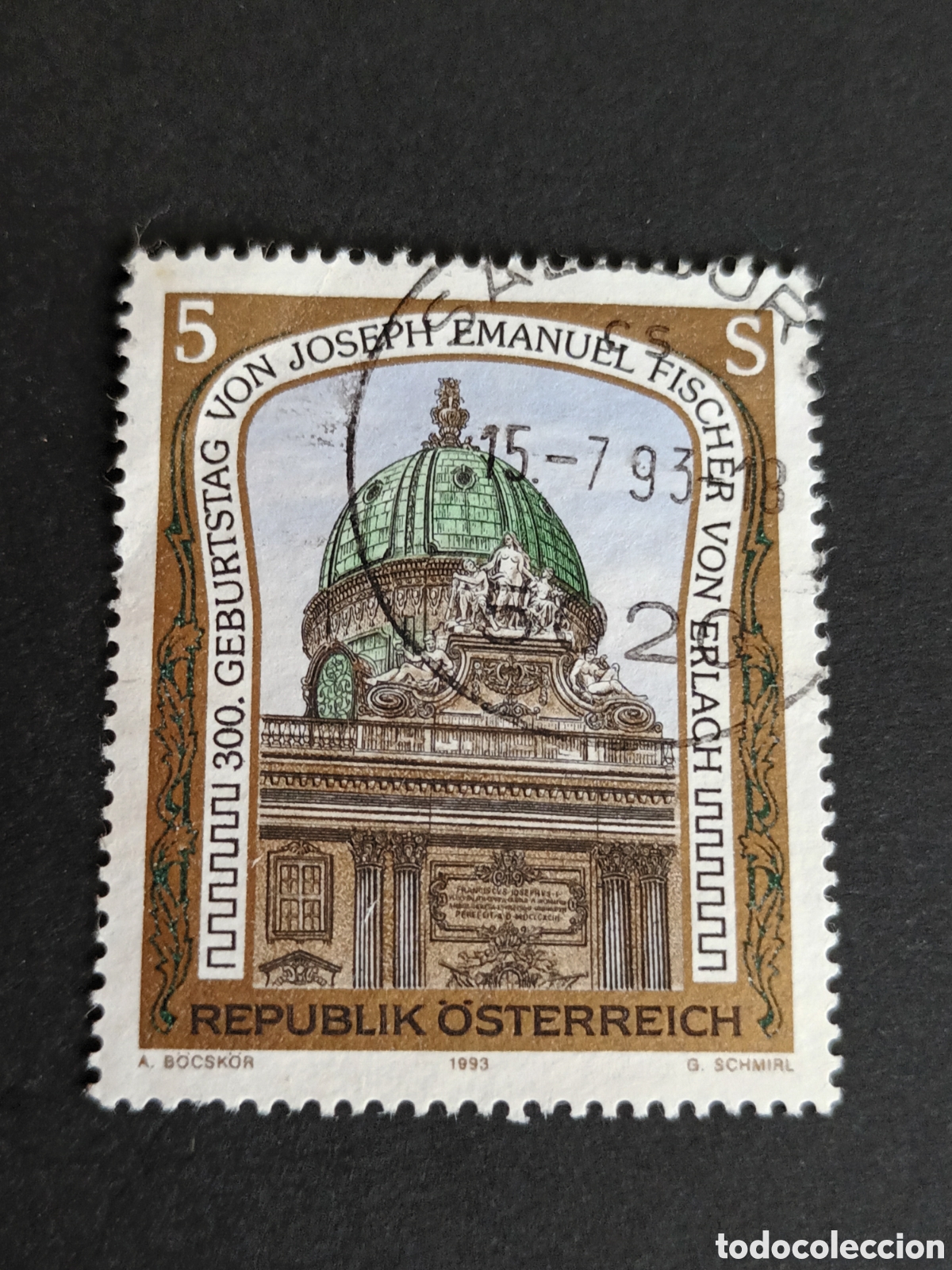 Sellos: AUSTRIA. SELLO USADO. 1993. - Foto 1