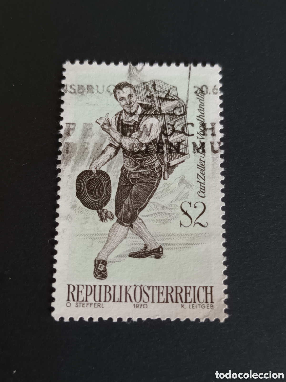 Sellos: AUSTRIA. SELLO USADO. 1970. - Foto 1