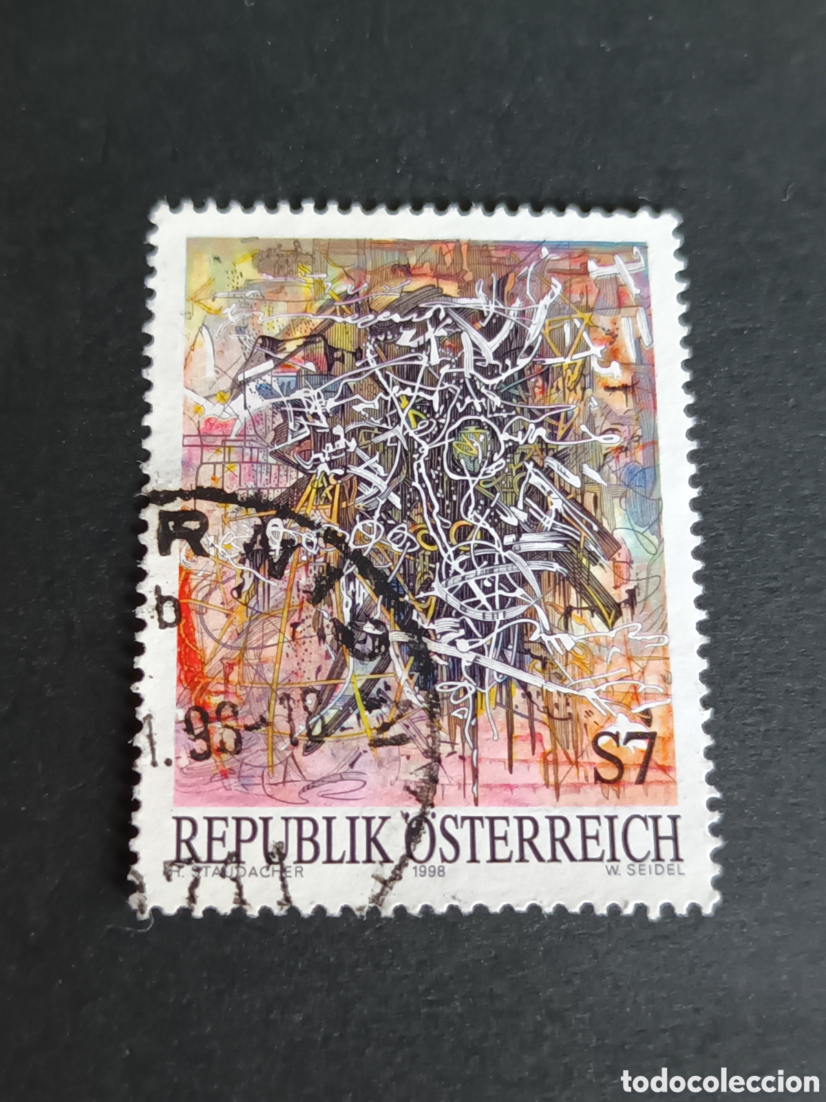 Sellos: AUSTRIA. SELLO USADO. 1998. - Foto 1