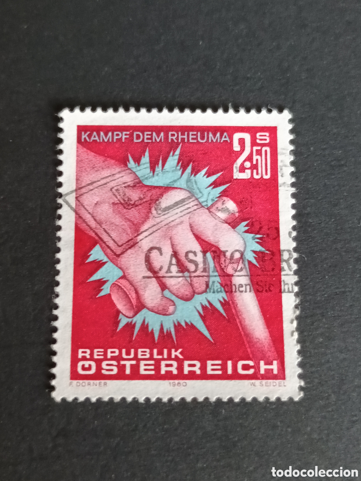 Sellos: AUSTRIA. SELLO USADO. 1980. - Foto 1