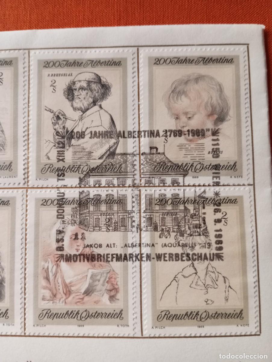 Sellos: AUSTRIA 1969, SPD PINTORES, - Foto 2