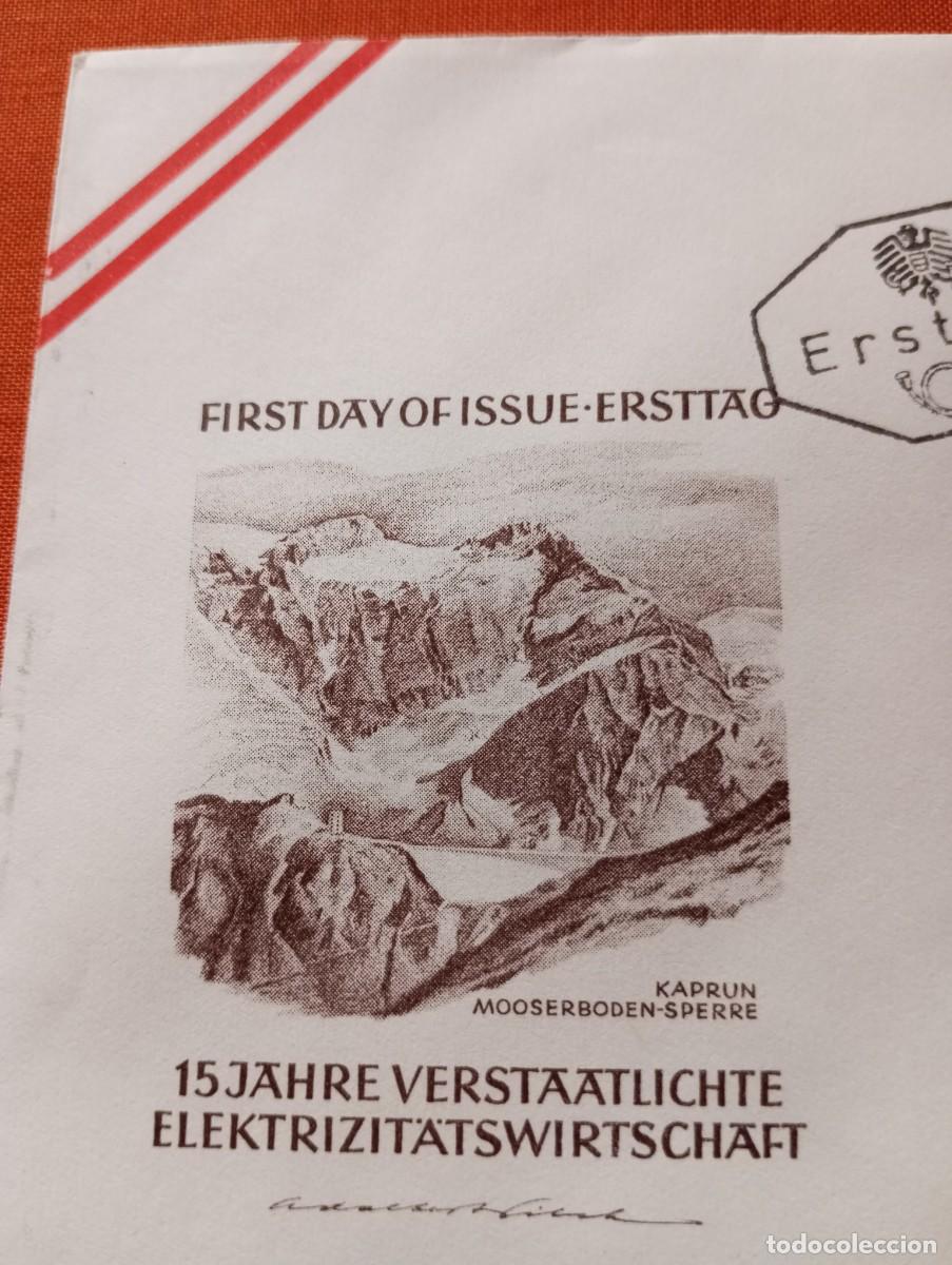 Sellos: AUSTRIA 1962, SPD , CENTRAL ELECTRICA DE GLOCKNER - Foto 3