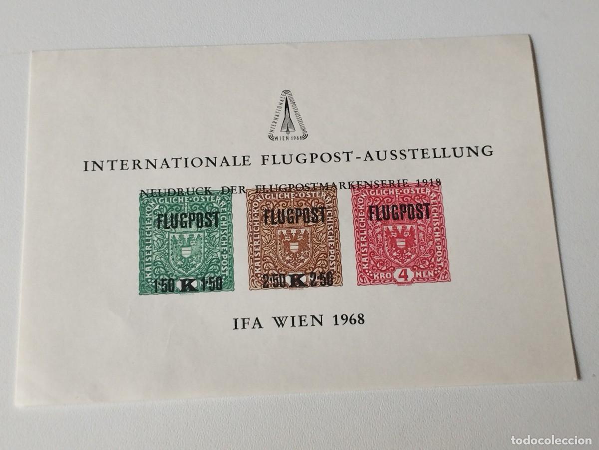 Sellos: SELLOS AUSTRIA IFA VIENA 1968 - Foto 1