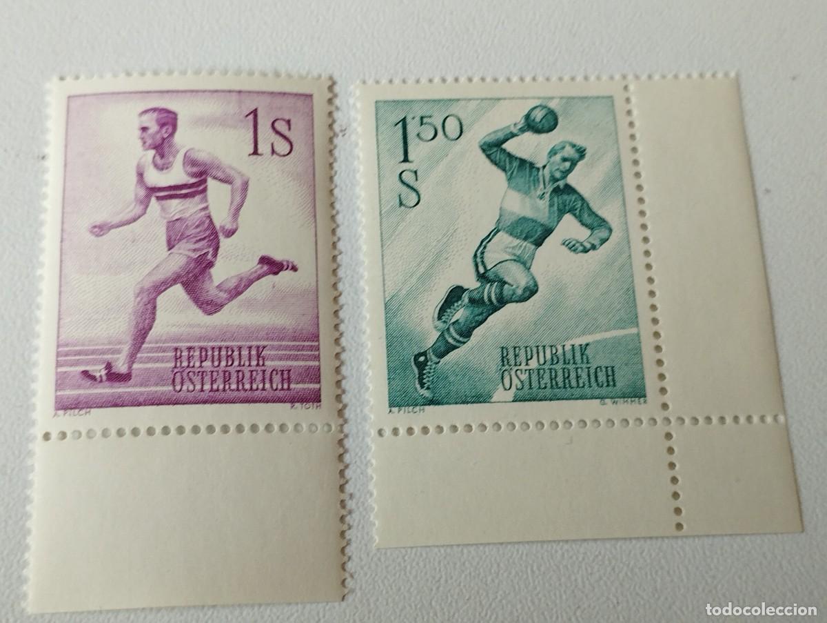 Sellos: SELLOS AUSTRIA DEPORTES 1959 - Foto 1