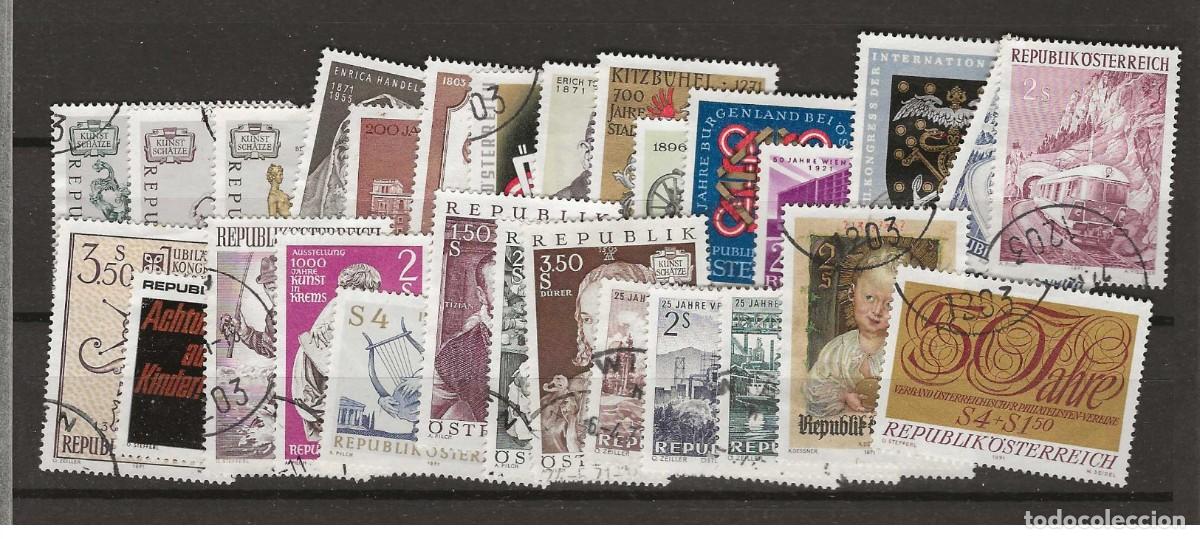 Sellos: Austria 1971 - A&ntilde;o completo usado (o) - Foto 1