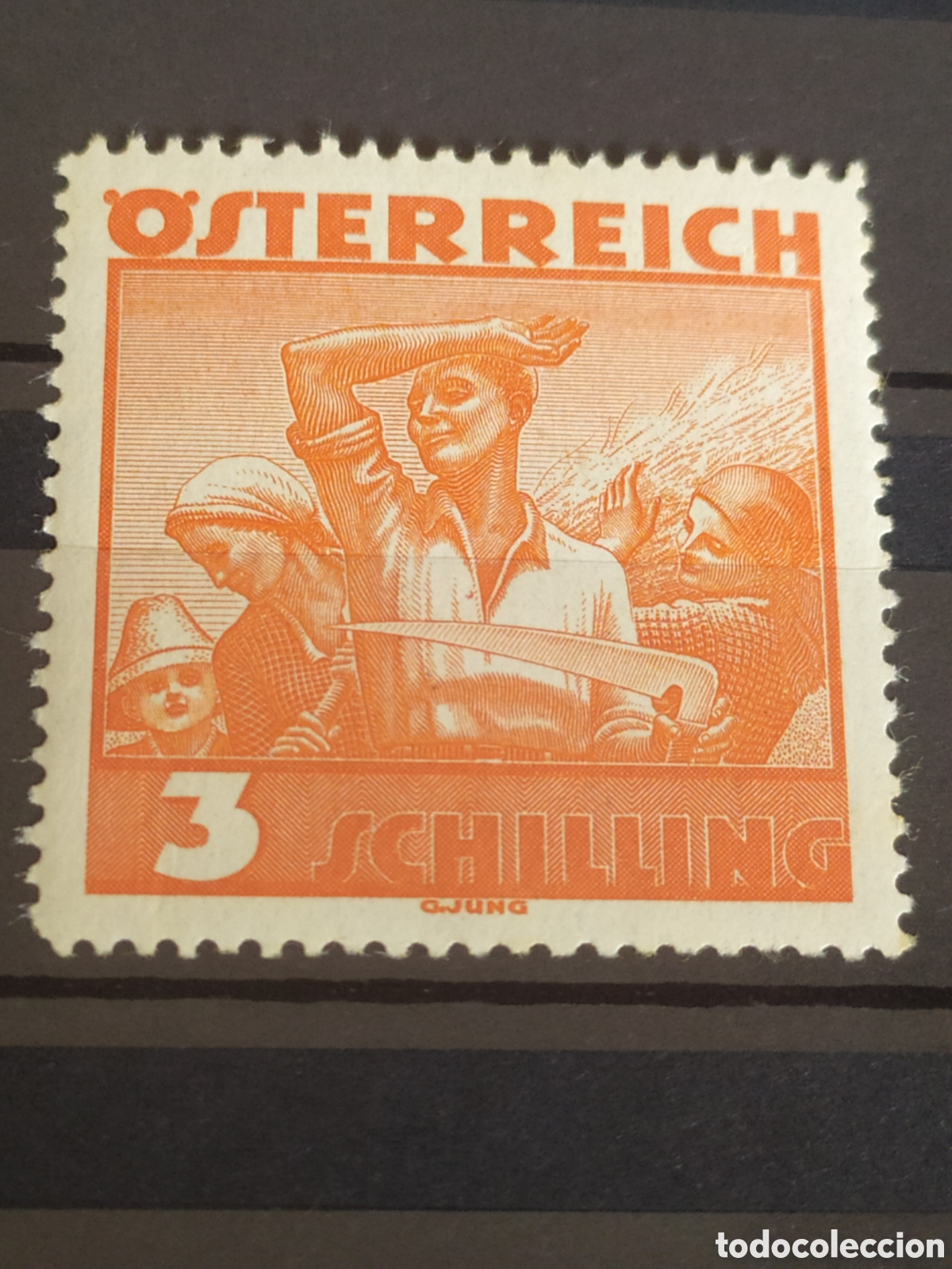 Sellos: AUSTRIA. 1936 YVERT N&ordm; 482** - Foto 1
