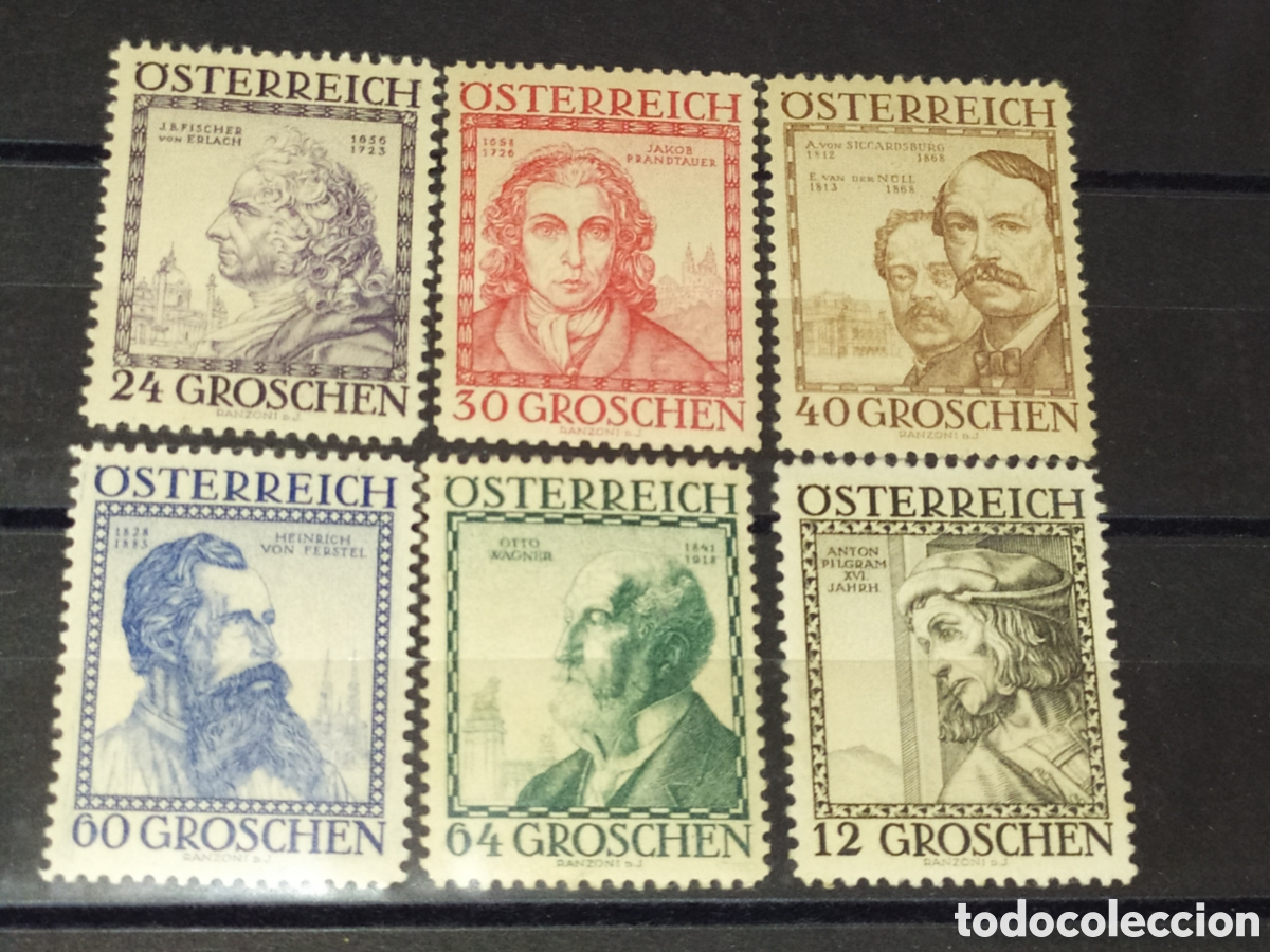 Sellos: Austria Yvert 460A/5 * 1930 - Foto 1