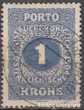 Sellos: 1916 - AUSTRIA - SELLO DE SERVICIO - YVERT 57 - Foto 1