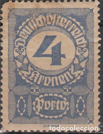 Sellos: 1919 - 1921 - AUSTRIA - TASA - YVERT 88 - Foto 1
