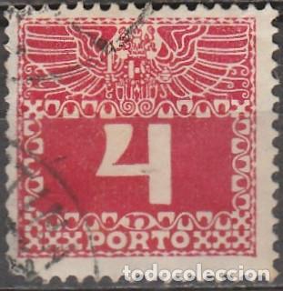 Sellos: 1908 - 1910 - AUSTRIA - TASA - YVERT 36 - Foto 1