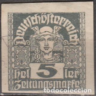Sellos: 1920 - AUSTRIA - MERCURIO - YVERT 38 - Foto 1