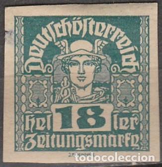 Sellos: 1920 - AUSTRIA - MERCURIO - YVERT 45 - Foto 1
