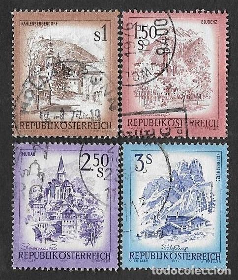 Sellos: SKV)1974 AUSTRIA, CASTLE, (4), CTO - Foto 1