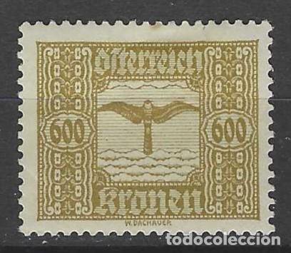 Sellos: AUSTRIA 1922-24 - CERNICALO VULGAR, MH* - Foto 1