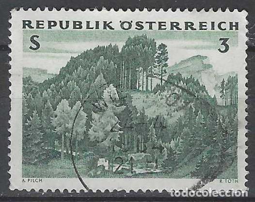 Sellos: AUSTRIA 1962 - BOSQUES - USADO - Foto 1