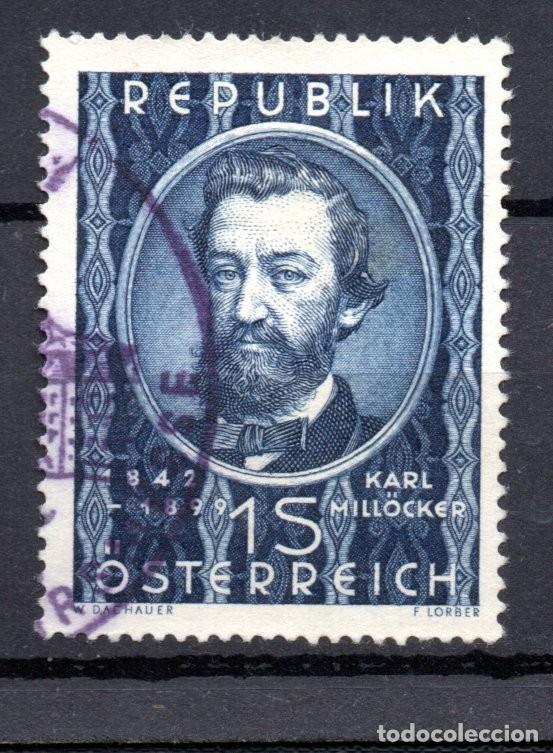 Sellos: AUSTRIA. 1949. YT 783. K. MILLOCKER - Foto 1