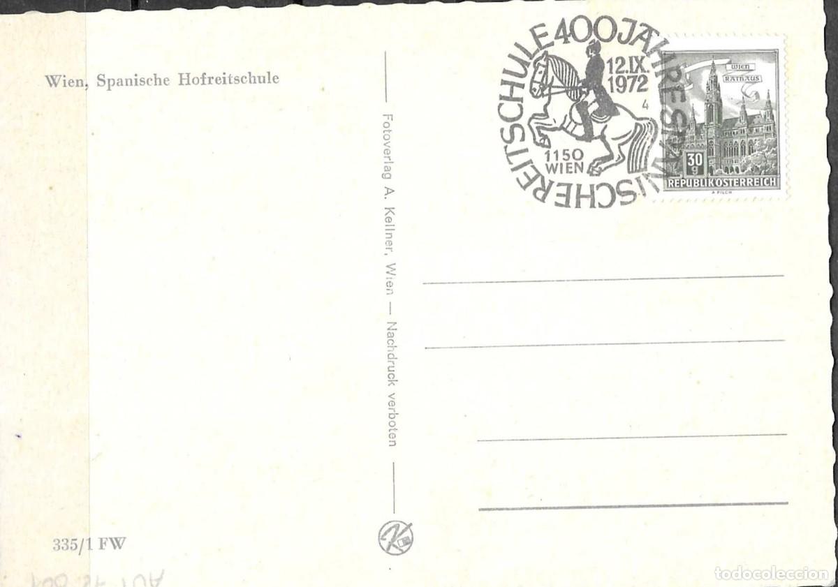 Sellos: TARJETA POSTAL DE AUSTRIA 1972 - Foto 1