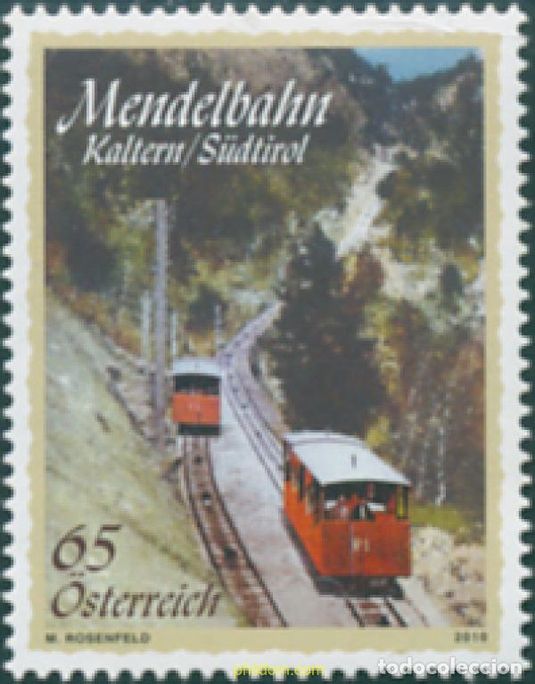 Sellos: 287771 MNH AUSTRIA 2010 TRENES - Foto 1