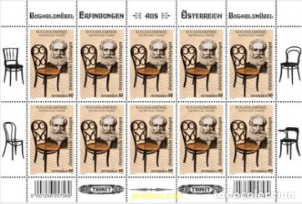 Sellos: 590378 MNH AUSTRIA 2018 MUEBLES - Foto 1