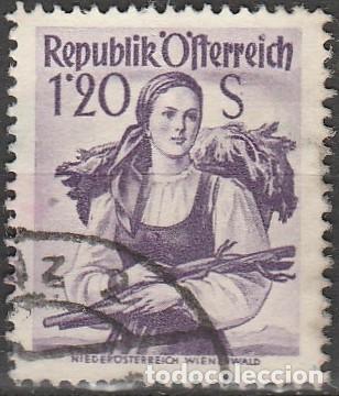 Sellos: 1948 - AUSTRIA - TRAJES REGIONALES - YVERT 751 - Foto 1