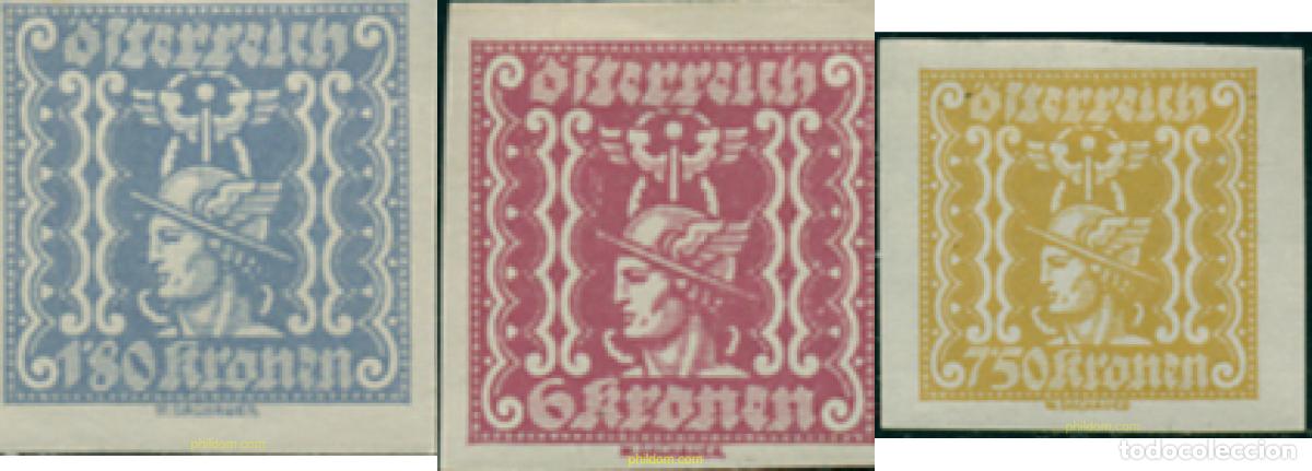 Sellos: 755378 HINGED AUSTRIA 1921 MERCURIO - Foto 1