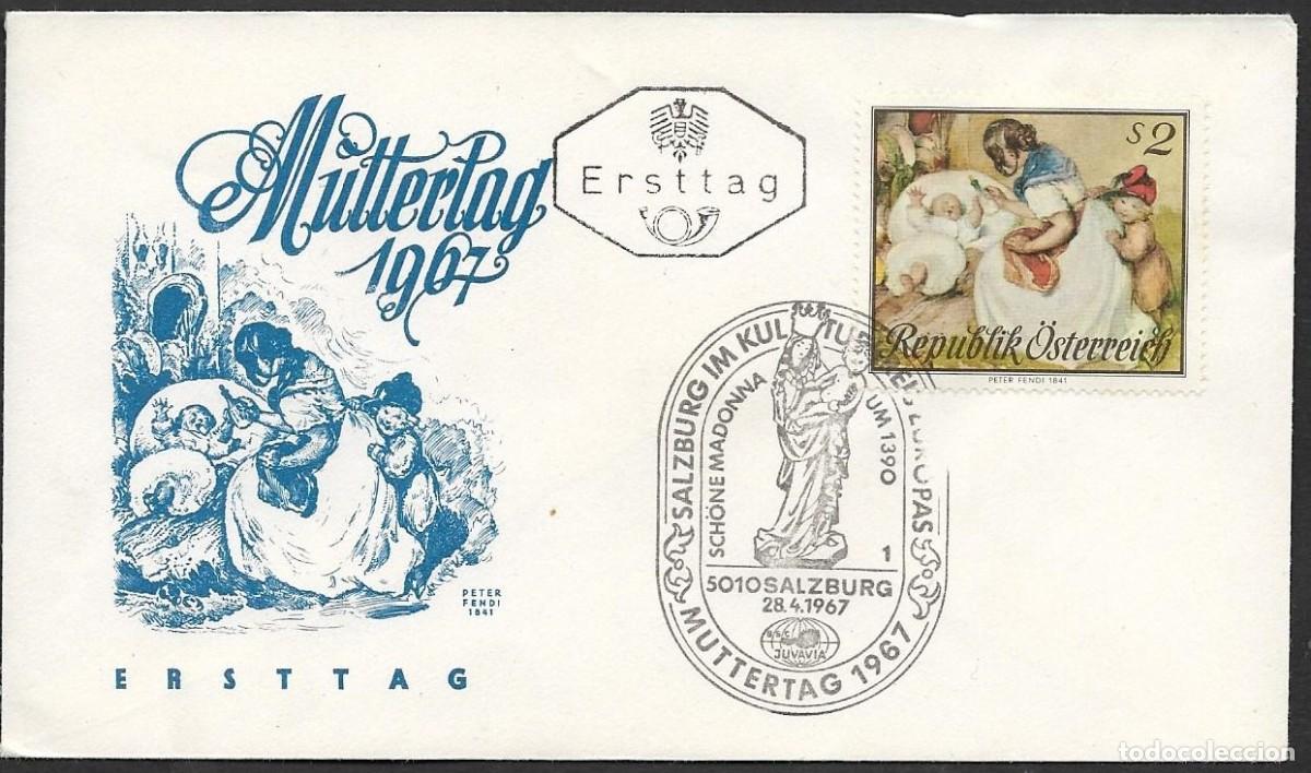 Sellos: SKV) 1967. Austria, Birth. FDC. XF. - Foto 1