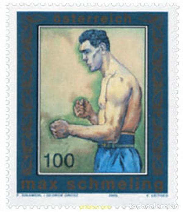 Sellos: 160884 MNH AUSTRIA 2005 HOMENAJE A MAX SCHMELING - Foto 1
