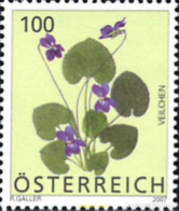Sellos: 215966 MNH AUSTRIA 2007 FLORES - Foto 1