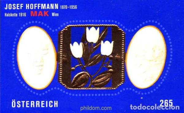 Sellos: 216992 MNH AUSTRIA 2007 JOSEF HOFFMANN - Foto 1
