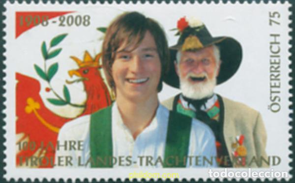 Sellos: 230129 MNH AUSTRIA 2008 TRAJES TIPICOS - Foto 1