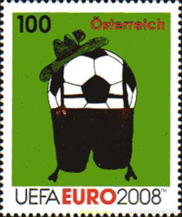 Sellos: 249652 MNH AUSTRIA 2008 UEFA EURO 2008 - Foto 1
