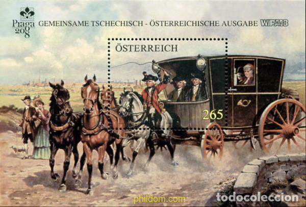Sellos: 217743 MNH AUSTRIA 2008 COCHE DE POSTAS - Foto 1