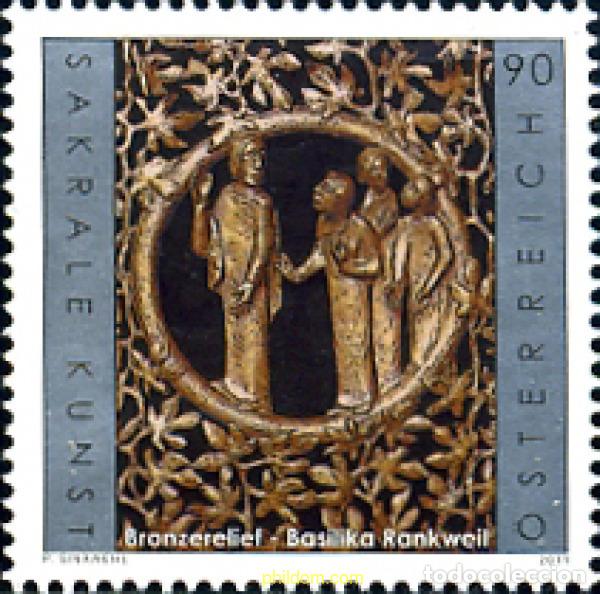 Sellos: 268600 MNH AUSTRIA 2011 RELIEVE DE BRONCE - Foto 1