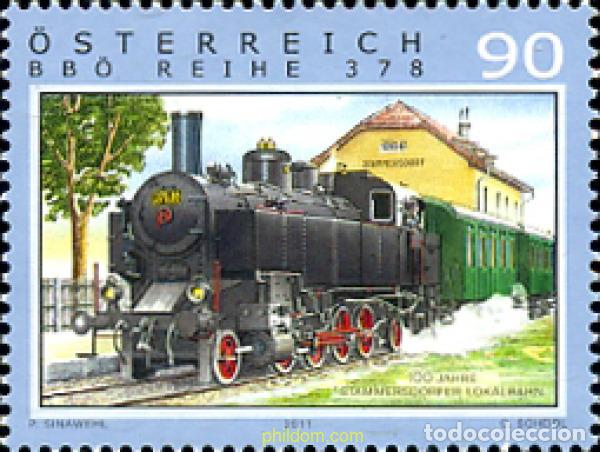 Sellos: 268598 MNH AUSTRIA 2011 TRANSPORTE - Foto 1
