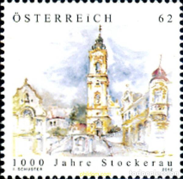 Sellos: 284132 MNH AUSTRIA 2012 MILLENARIO DE LA VILLA DE STOCKERAU - Foto 1