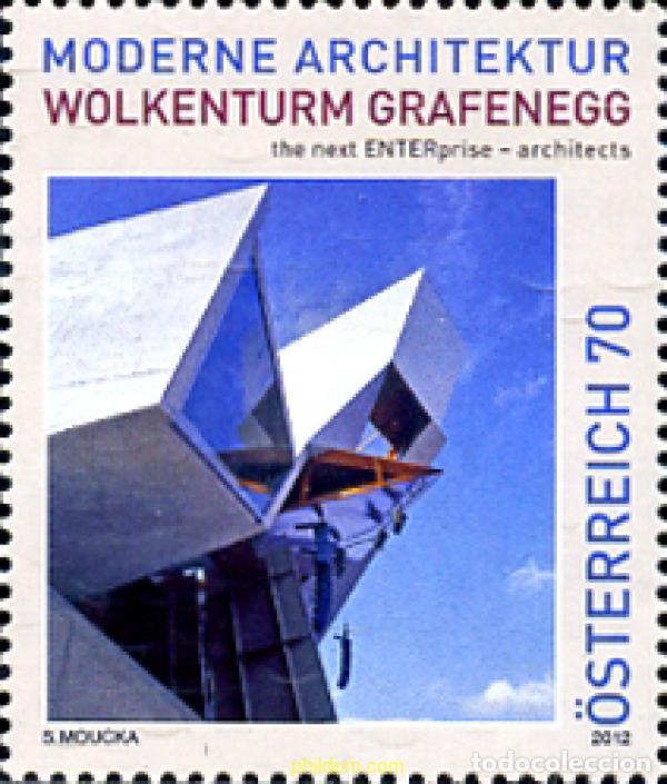 Sellos: 284146 MNH AUSTRIA 2012 ARQUITECTURA MODERNA - Foto 1