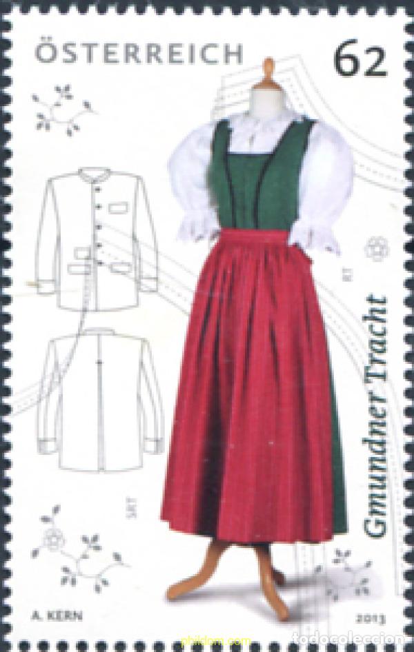 Sellos: 316749 MNH AUSTRIA 2013 TRAJE TIPICO - Foto 1