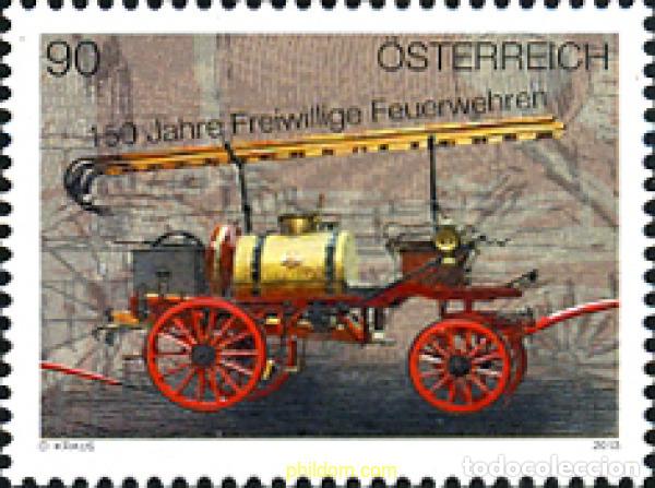 Sellos: 309304 MNH AUSTRIA 2013 BOMBEROS - Foto 1